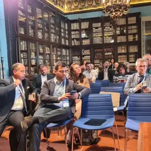 Platea per l'evento di REG4ia all’Internet Festival 2025 a Pisa