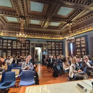 Platea per l'evento di REG4ia all’Internet Festival 2025 a Pisa